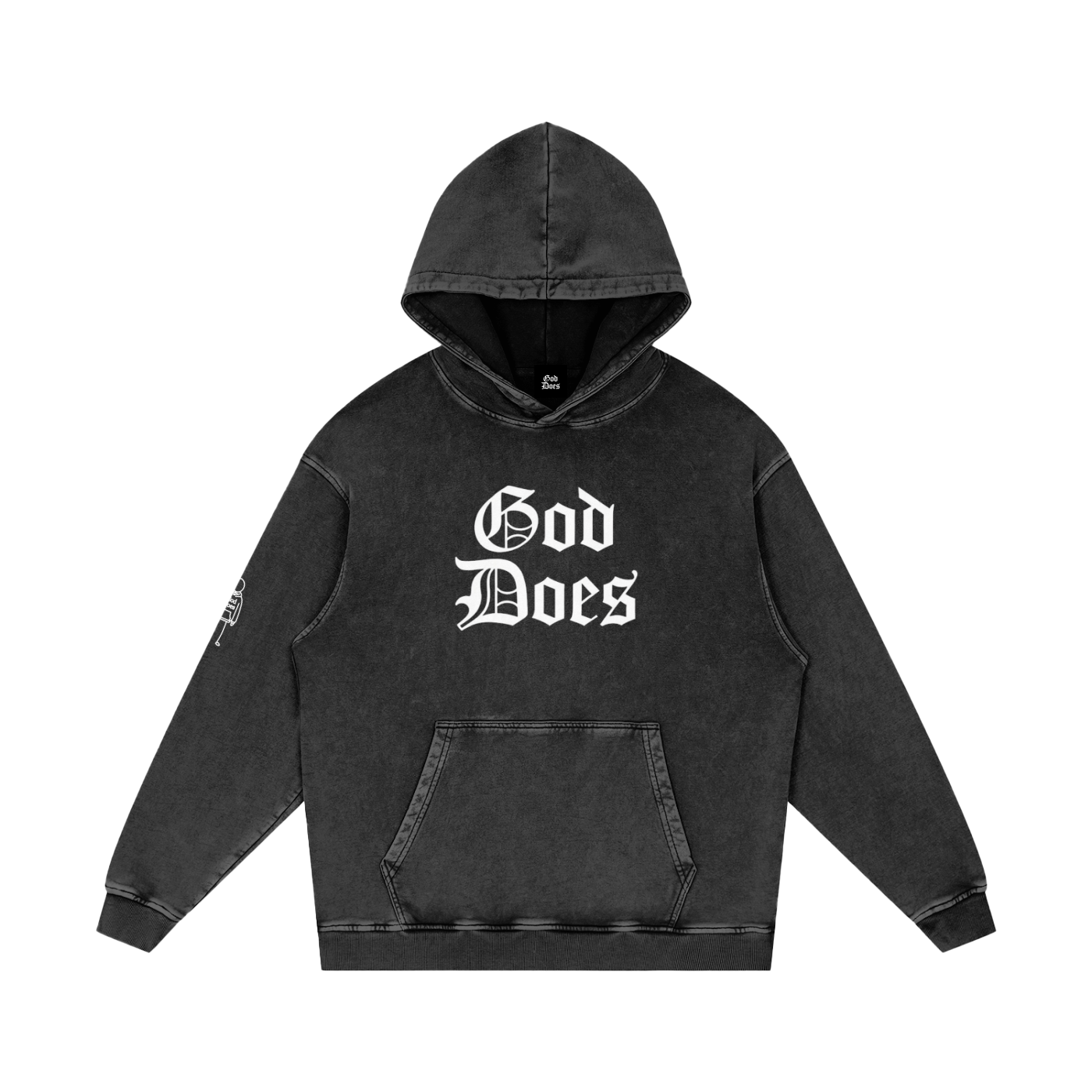 God Does Hoodie (QR)