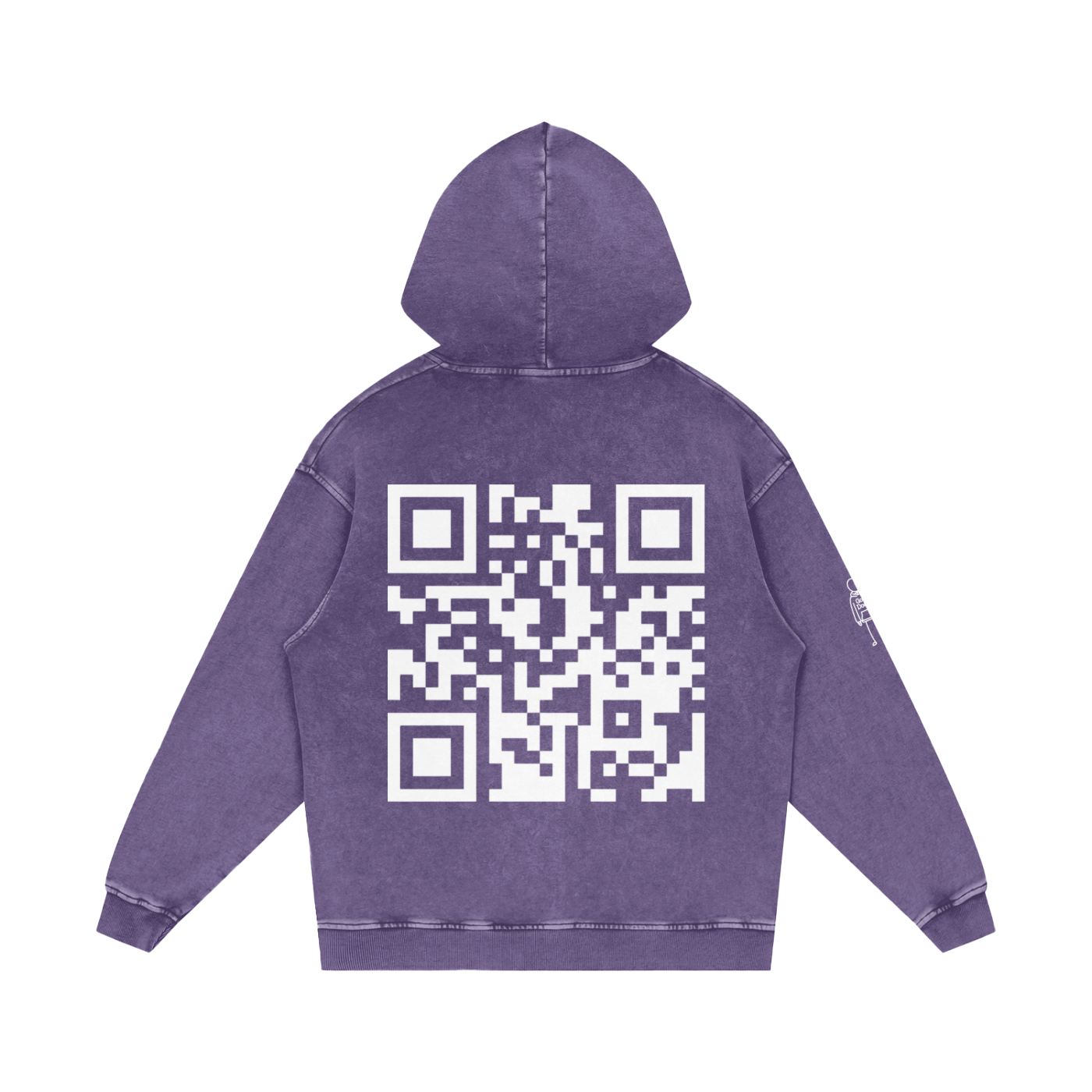 God Does Hoodie (QR)