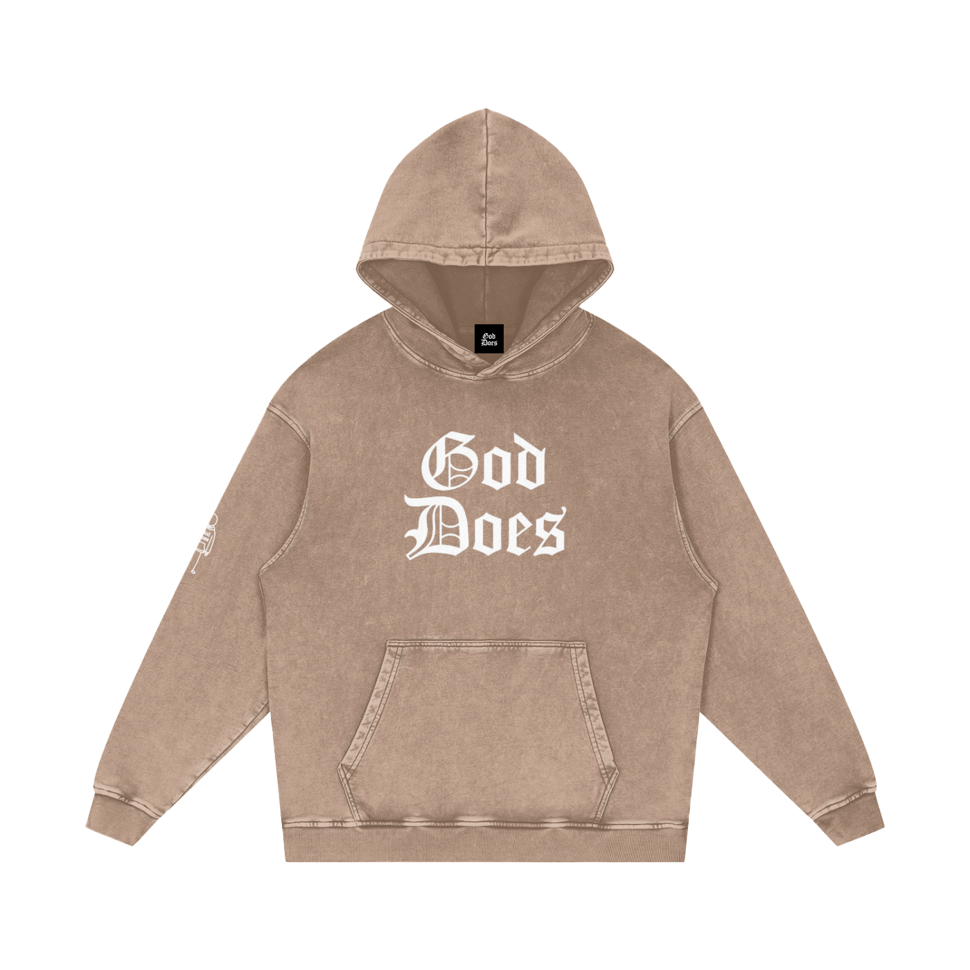 God Does Hoodie (QR)