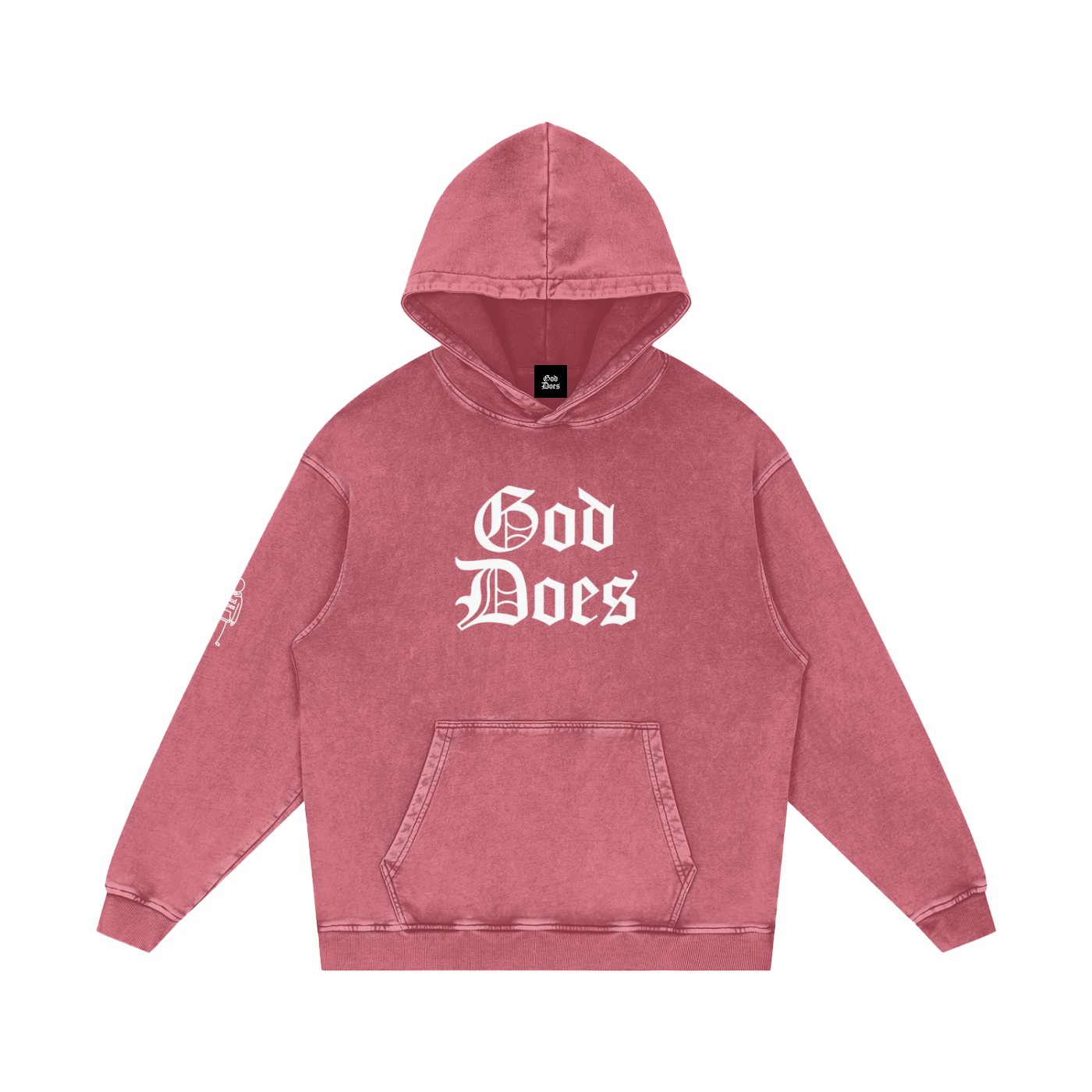 God Does Hoodie (QR)