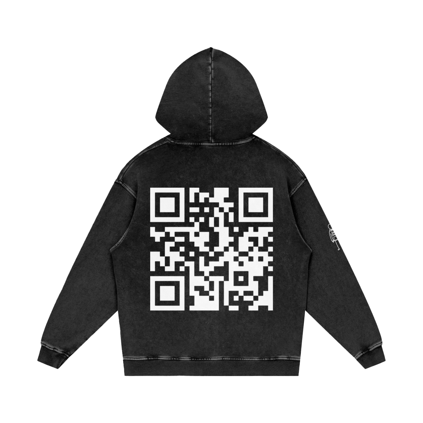 God Does Hoodie (QR)