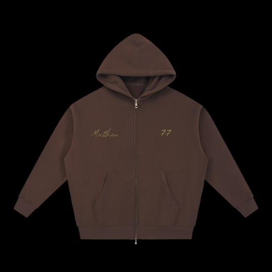 Matthew 7:7 Zip-Up