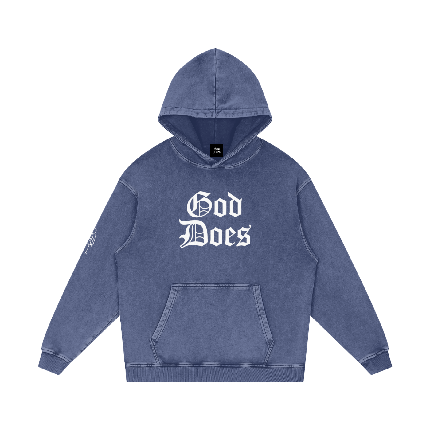 God Does Hoodie (QR)