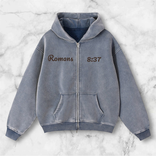 Romans 8:37 ZIP-UP