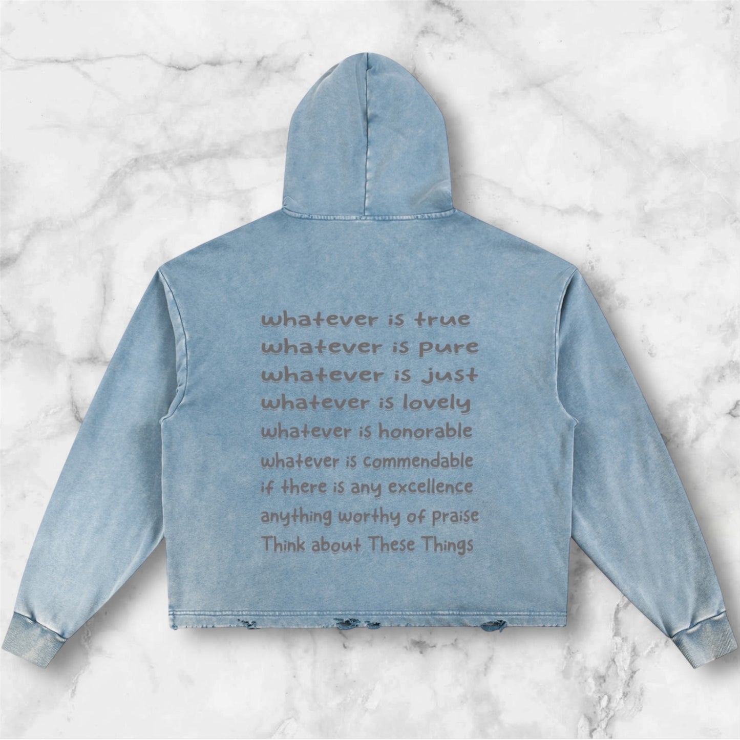 Philippians 4:8 Hoodie