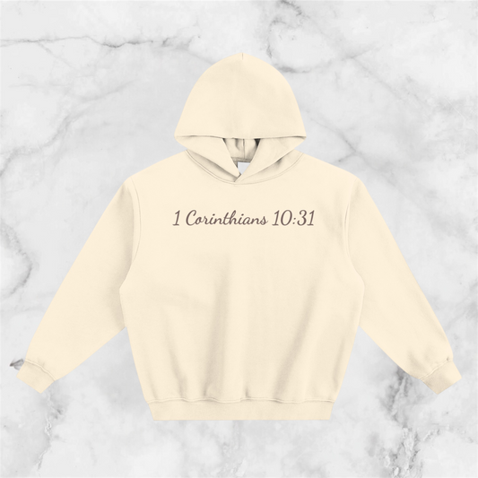 ‭‭1 Corinthians‬ ‭10‬:‭31‬ Hoodie