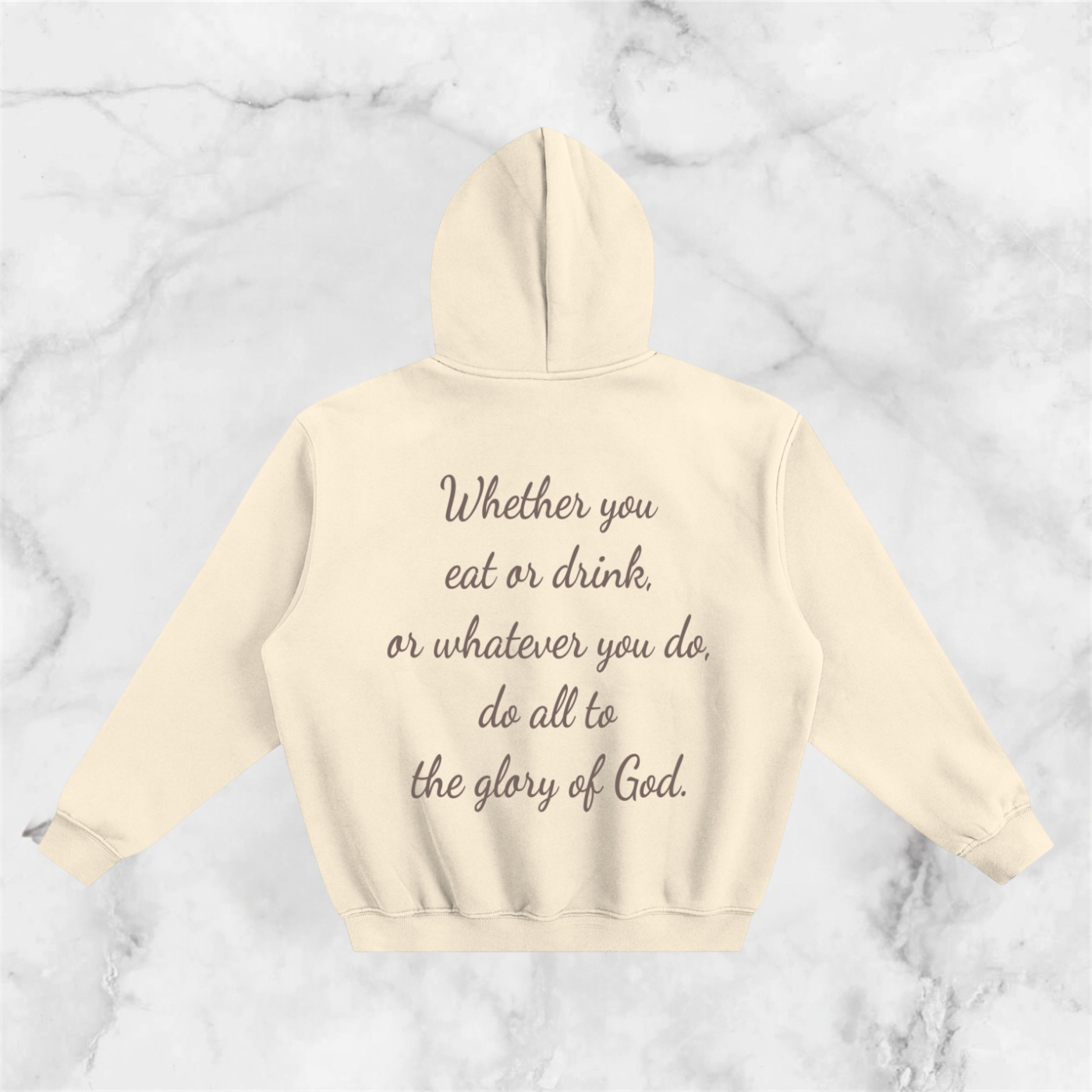 ‭‭1 Corinthians‬ ‭10‬:‭31‬ Hoodie