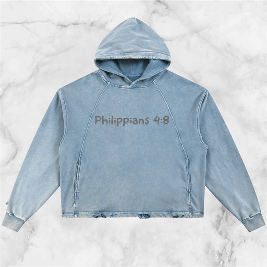 Philippians 4:8 Hoodie