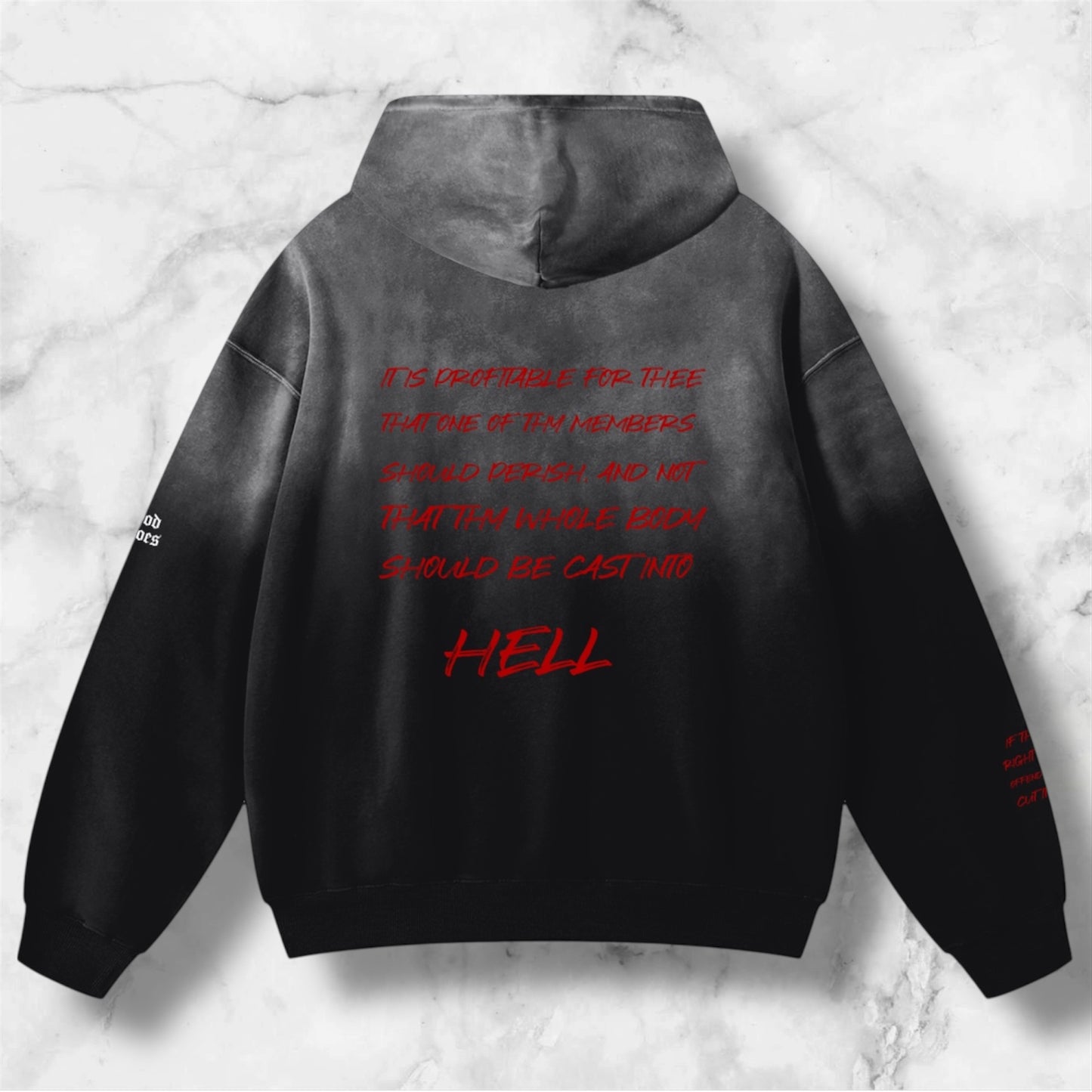 Matthew 5:30 Hoodie
