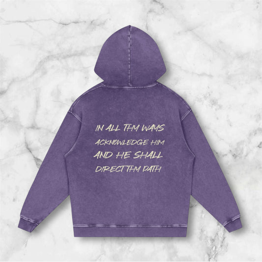 Proverbs 3:6 Hoodie