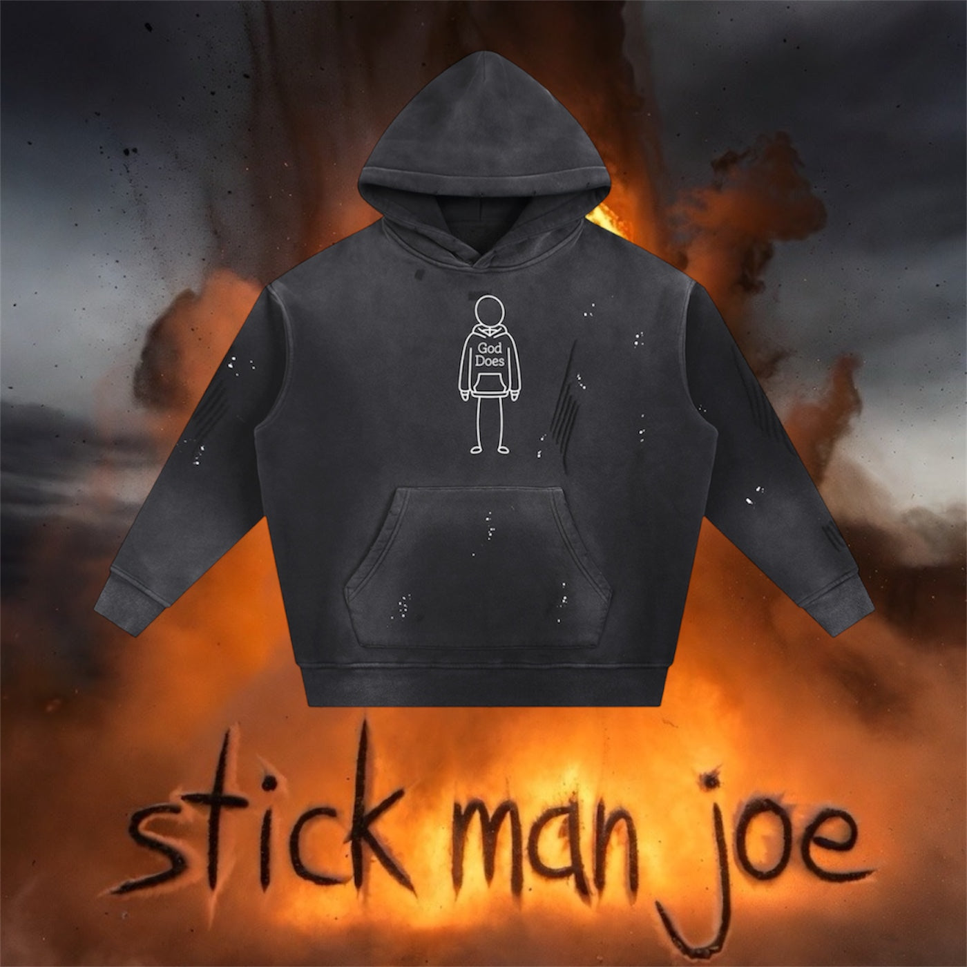 StickMan Joe Hoodie