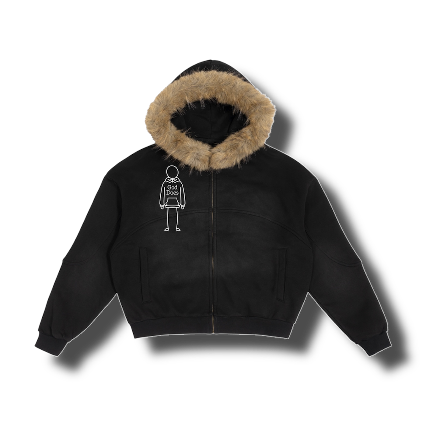 SMJ Ski Fur Hoodie