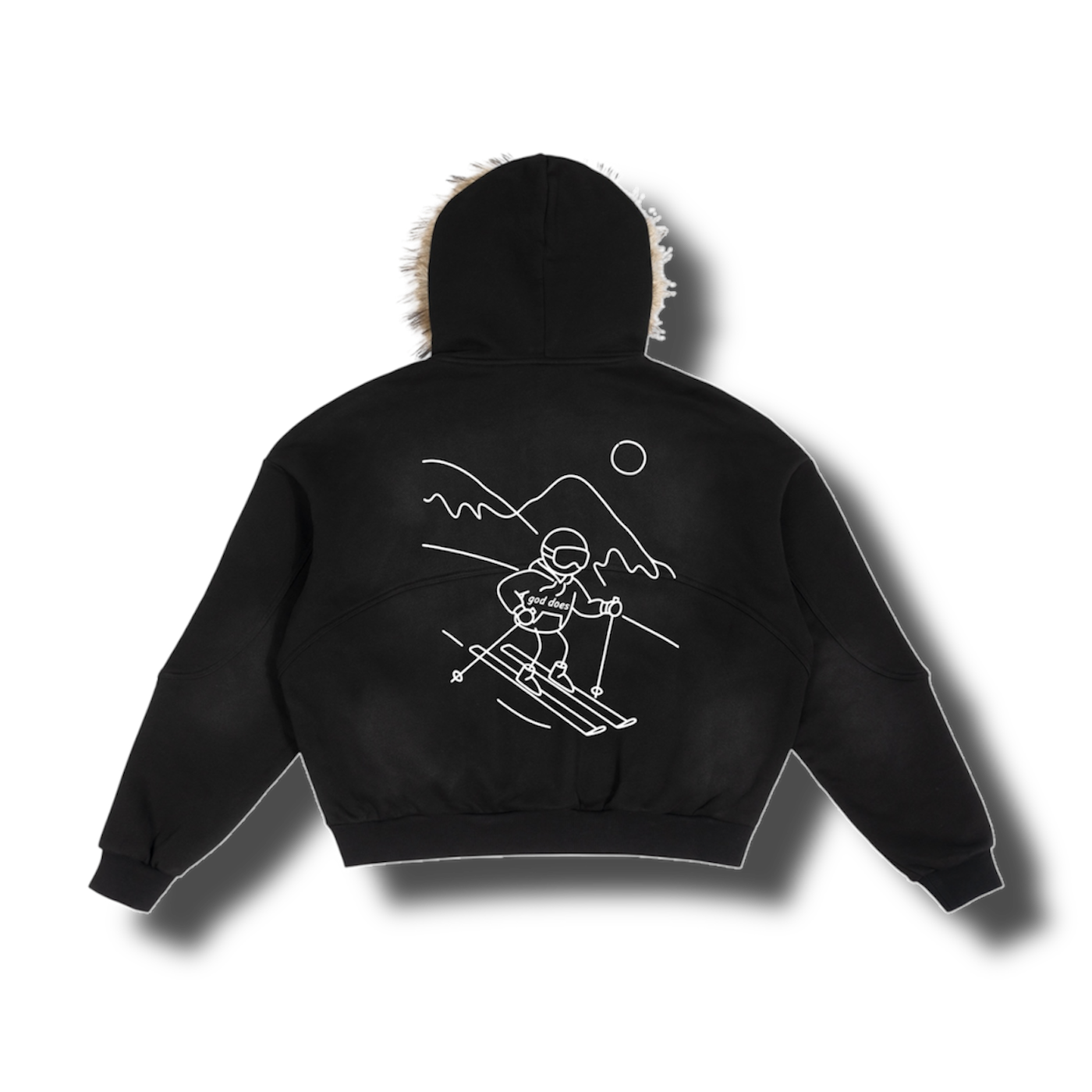 SMJ Ski Fur Hoodie