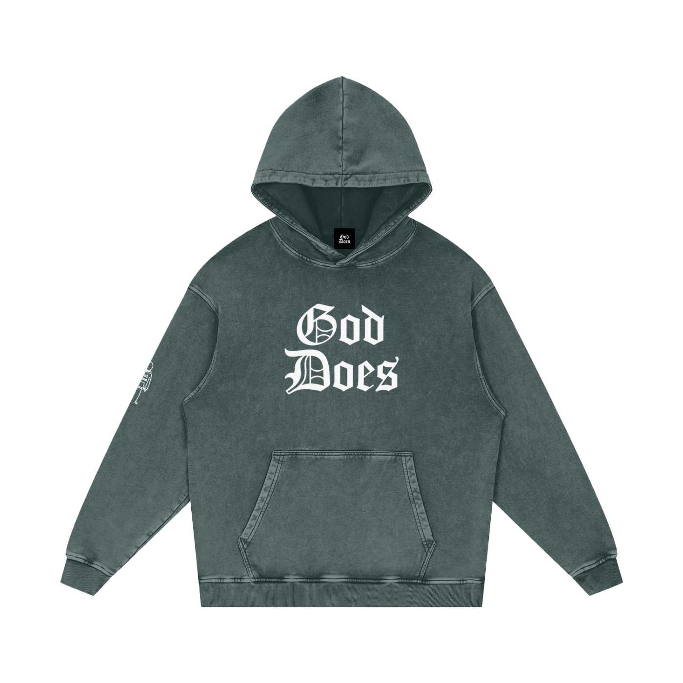 God Does Hoodie (QR)