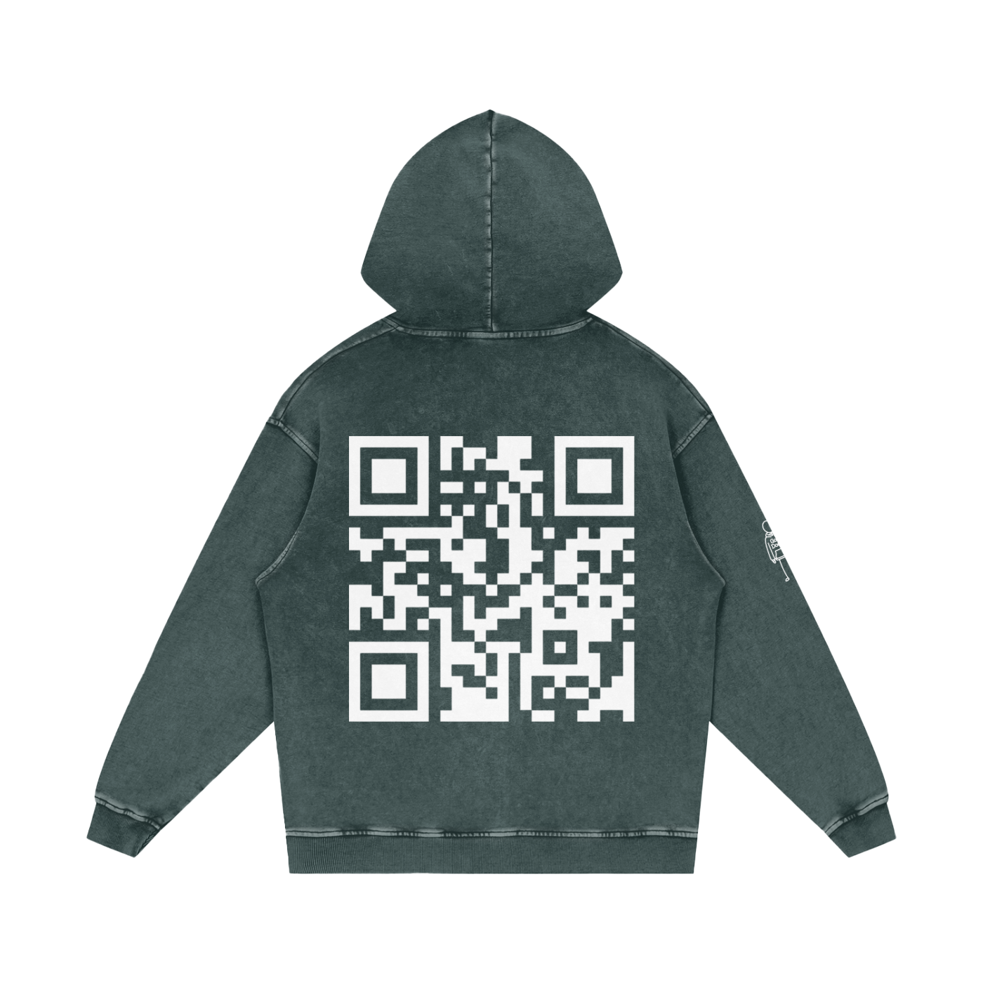 God Does Hoodie (QR)