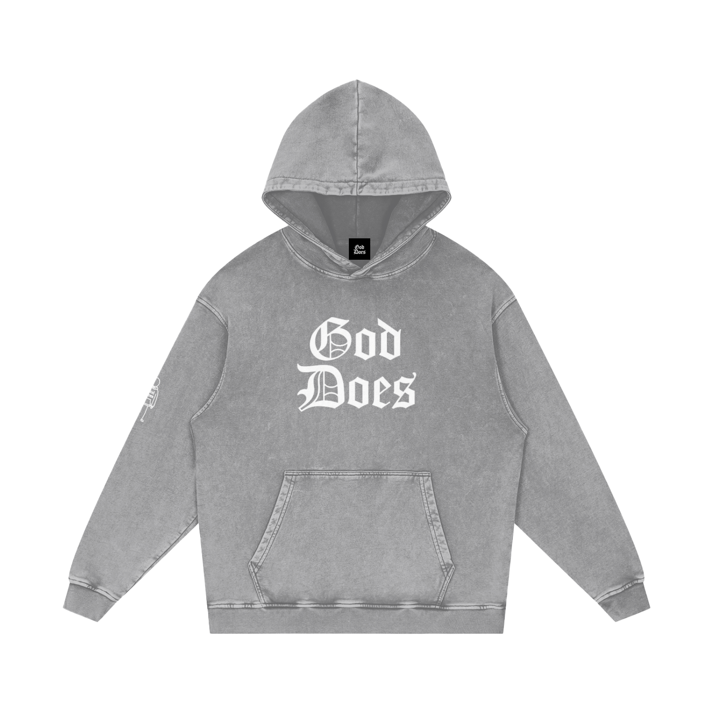 God Does Hoodie (QR)