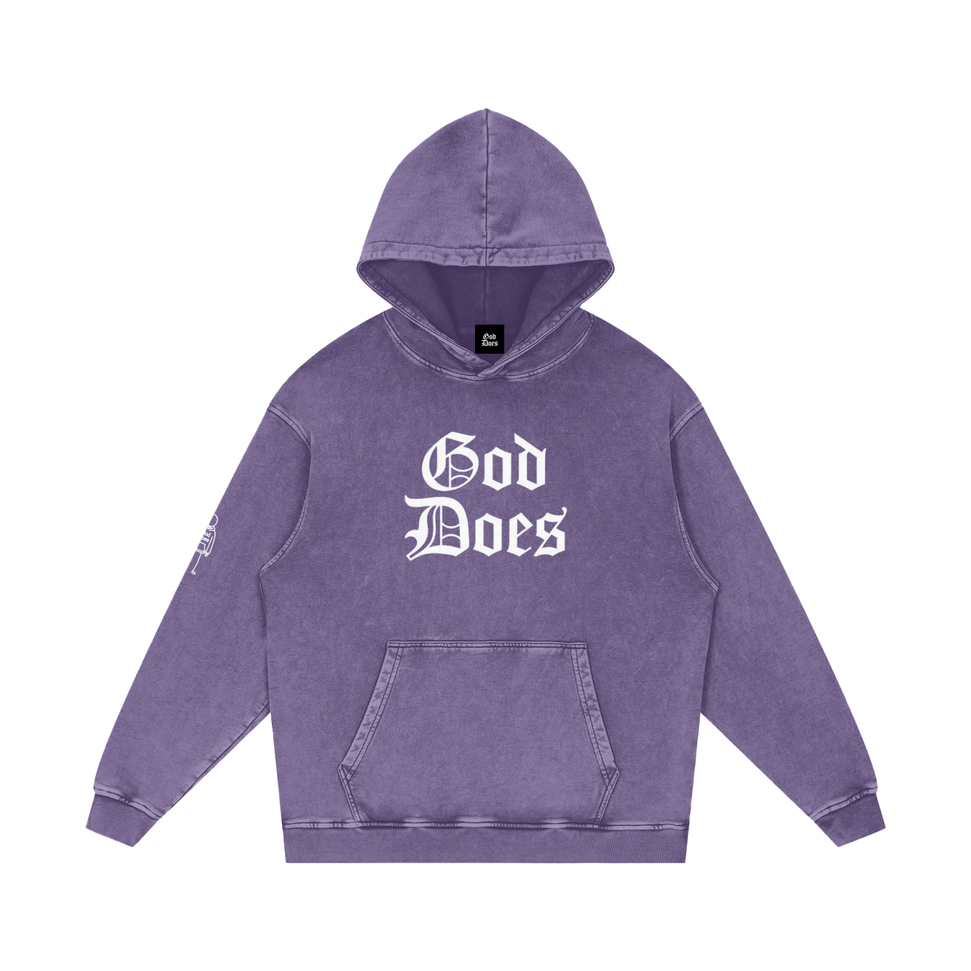 God Does Hoodie (QR)